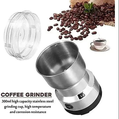 Rasnita Electrica Pentru Cafea, Capacitate 50 g, Putere 100 W, Din Otel Inoxidabil Doimeseriasi.ro