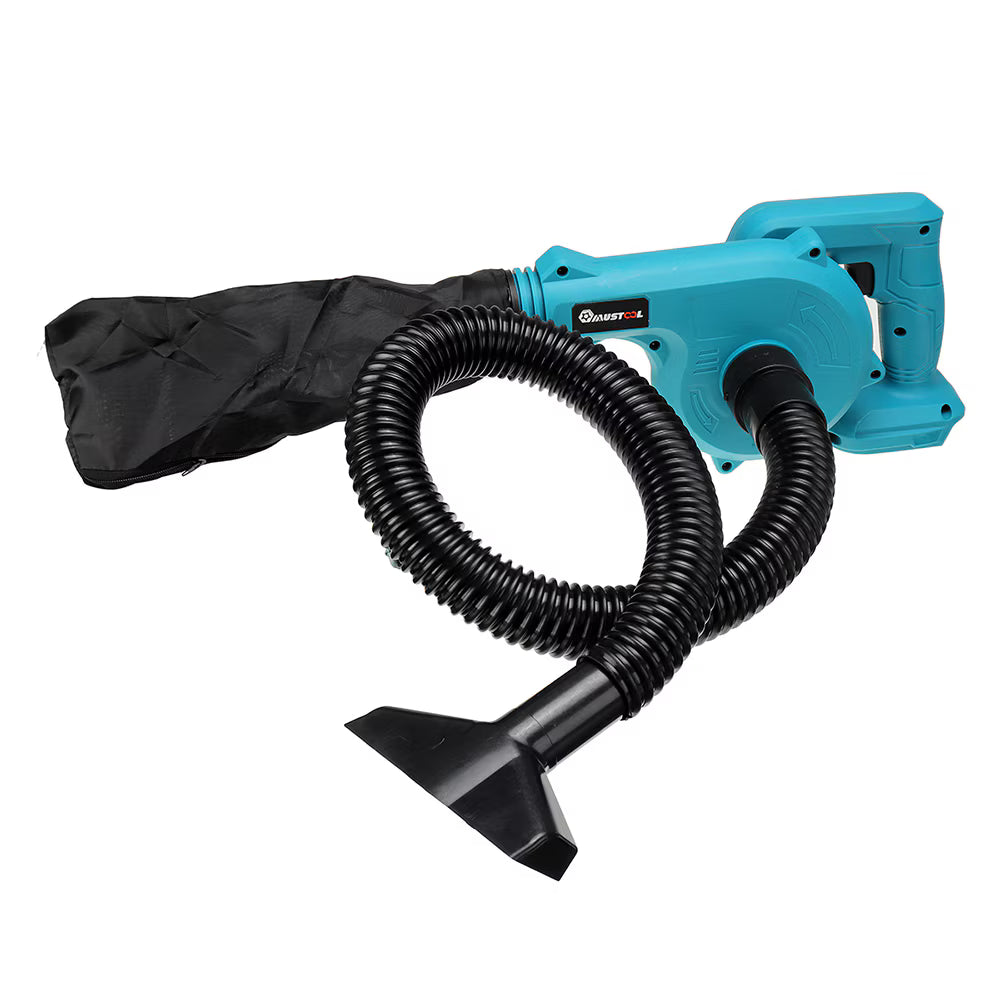 Dispozitiv 2 în 1 Suflantă și Aspirator Set Complet cu 2 Acumulatori 48V, 19.000 RPM Glorio