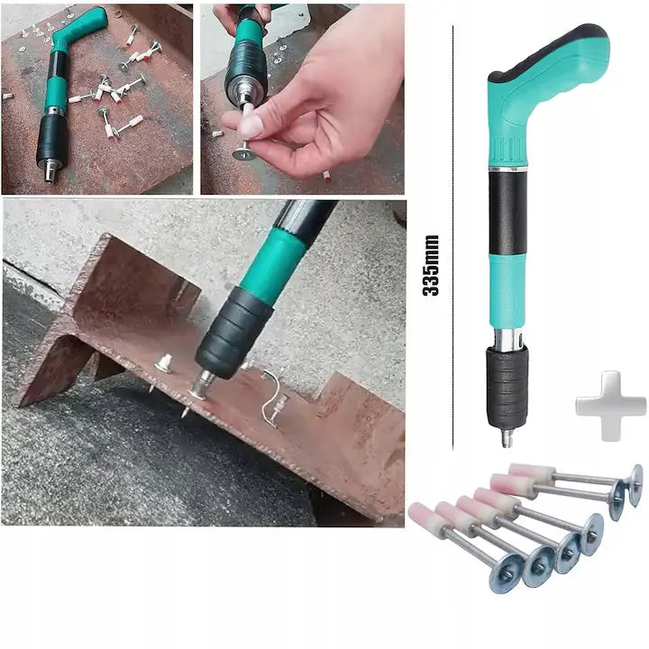 Pistol manual pentru fixarea cuielor + 100 CUIE CADOU Glorio