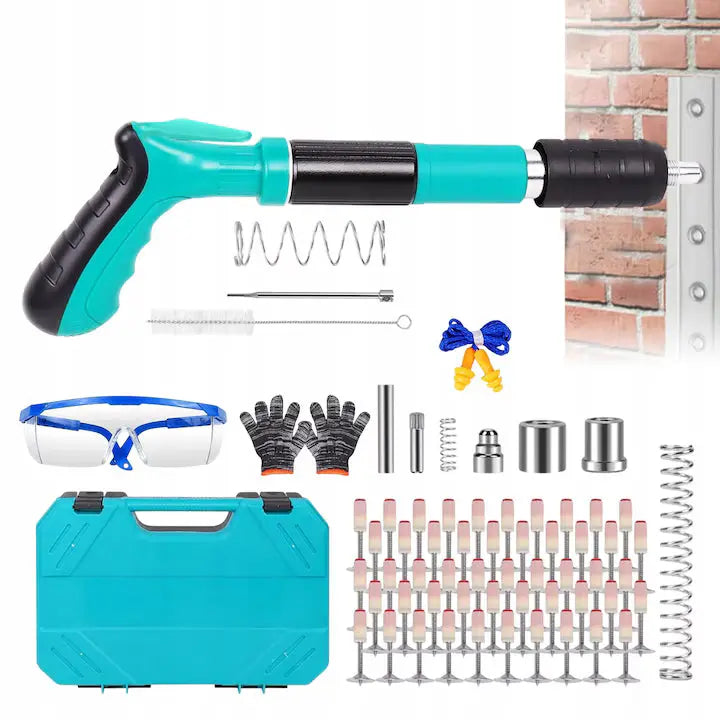 Pistol manual pentru fixarea cuielor + 100 CUIE CADOU Glorio