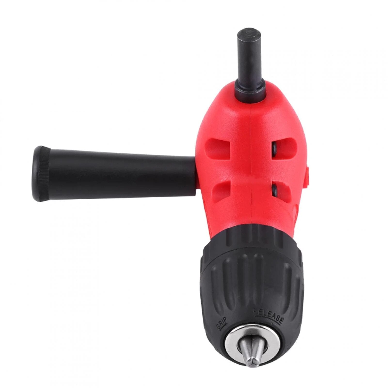 Accesoriu pentru Burghiu Unghiular la 90 Grade, Mandrină 0.8-10mm, Ax 9.5mm, Cuplu Maxim 20Nm, Mâner Inclus Glorio