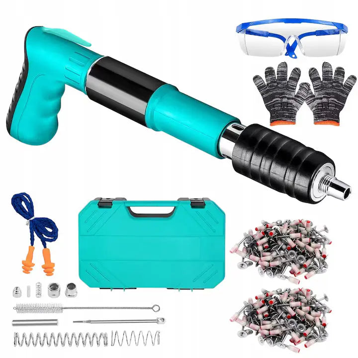 Pistol manual pentru fixarea cuielor + 100 CUIE CADOU Glorio