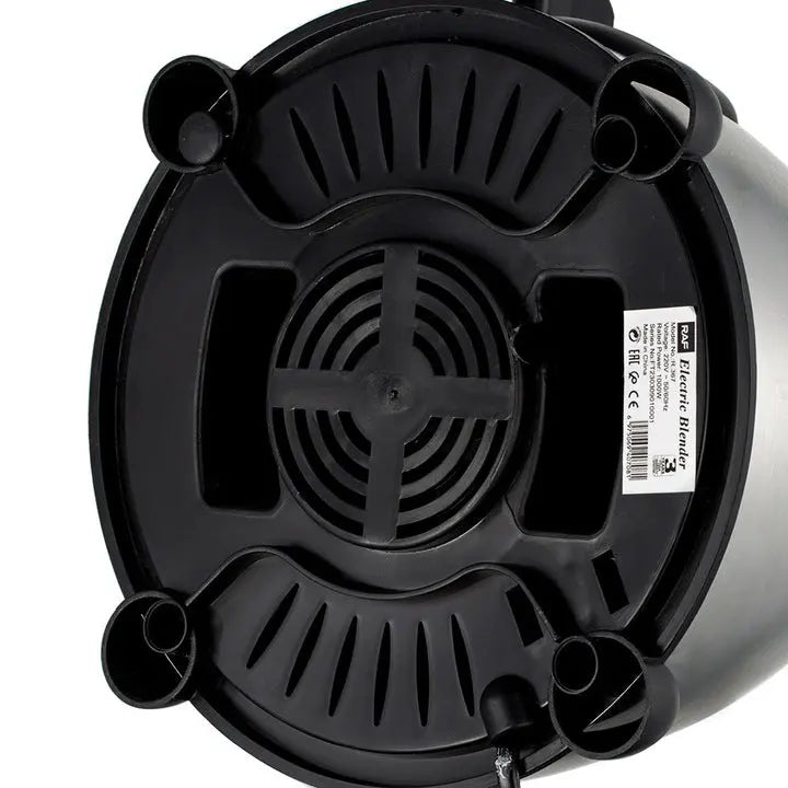 Blender de mare putere RAF R.367, AT PERFORMANCE, 450 W, 6 lame, 1.5 l, Negru/Argintiu Glorio