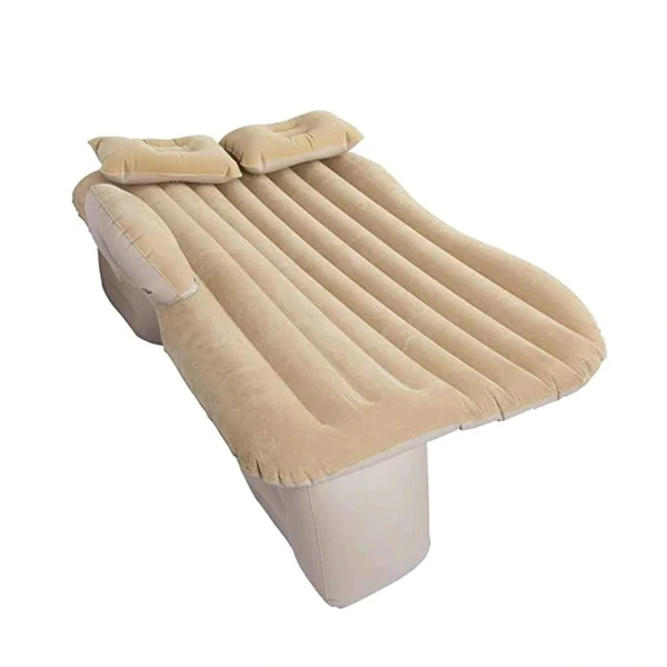 🔥LICHIDARE DE STOC🔥Saltea Gonflabila Pentru Masina, Usor De Umflat, 2 Perne Incluse + CADOU Pompa De Umflat Neamtul.ro