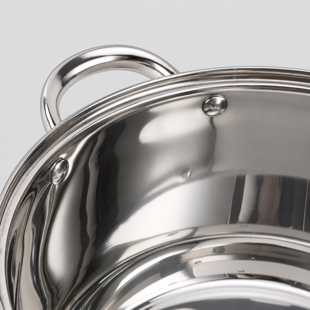 Set de vase din inox ADM, 12 piese – fotografia 6