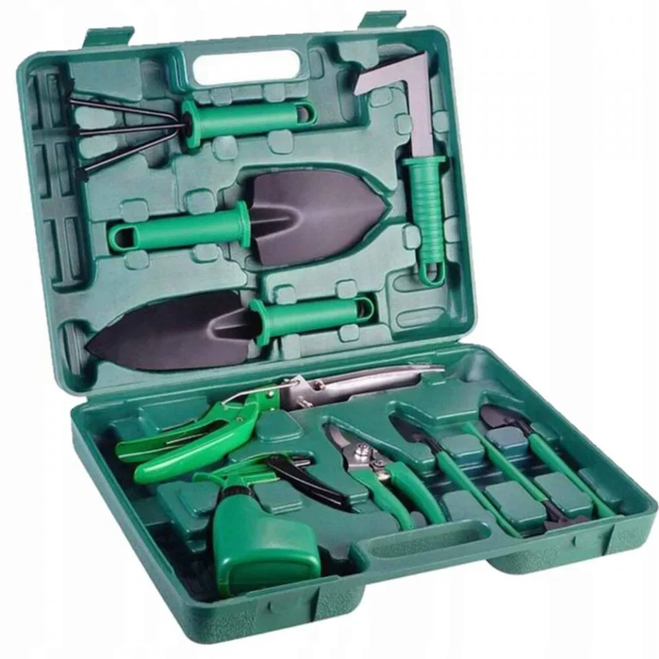 Set 10 Unelte Profesionale Tools 3 Omni Pentru Gradinarit + Geanta De Transport CADOU Neamtul.ro
