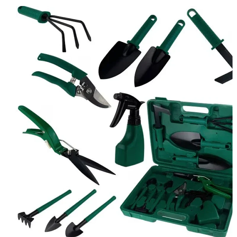 Set 10 Unelte Profesionale Tools 3 Omni Pentru Gradinarit + Geanta De Transport CADOU Neamtul.ro