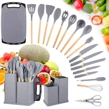 Set 6 Cuțite Profesionale din Oțel Inoxidabil, pentru Bucătărie, Design Ergonomic