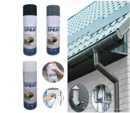 1+1 GRATIS Spray De Etansare 450 ml, Impermeabil, Hidroizolatie, Protectie De Lunga Durata Anti Apa, Uscare Rapida, Multisuprafe, Ciment, Gresie, Metal, Burlane Neamtul.ro