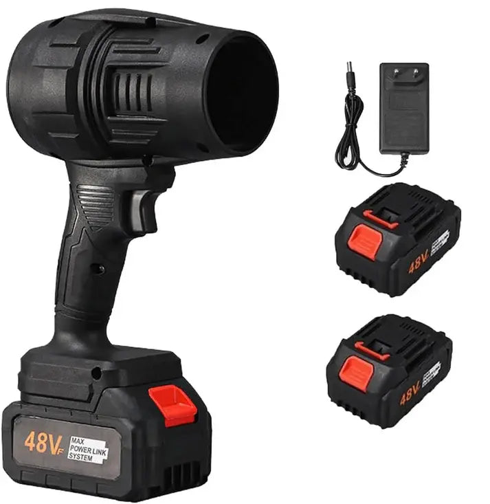 Suflanta Profesionala Praf,Apa,Auto,PC,Birou,Casa + 2X Acumulatori 48V + Incarcator , Putere Mare,Protectie Supraincalzire Neamtul.ro