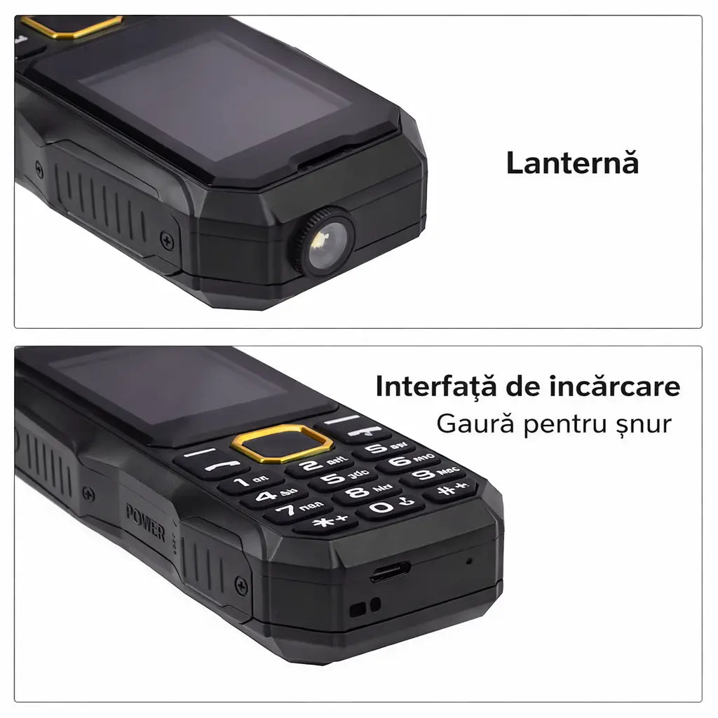 TELEFON ANTI SOC - REZISTENT LA ORICE! + CARTELA SIM CADOU Glorio