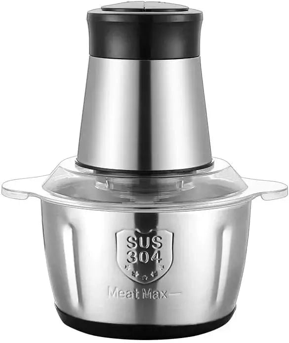Tocator Electric Multifunctional, Pentru Carne, Fructe si Legume, Bol Din Inox, Capacitate 3L, 4 Lame Din Inox, 300W Putere Neamtul.ro