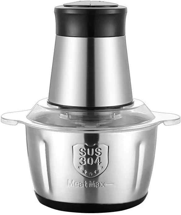 Tocator Electric Multifunctional,Capacitate 5L, Pentru Carne, Fructe si Legume, Bol Din Inox Glorio.ro
