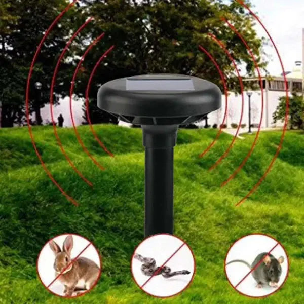 Set 10 x Tarus Anti Rozatoare si Cartite Cu Vibrator Incarcat Solar Doimeseriasi.ro
