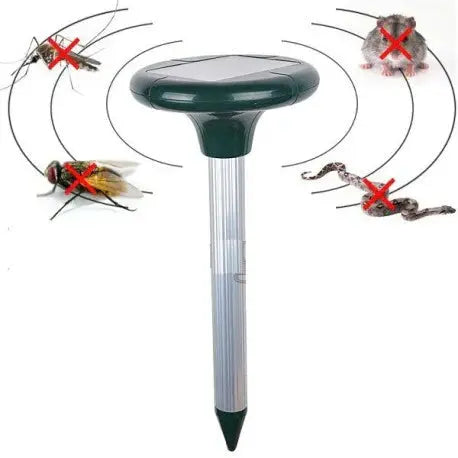 Set 10 x Tarus Anti Rozatoare si Cartite Cu Vibrator Incarcat Solar Doimeseriasi.ro