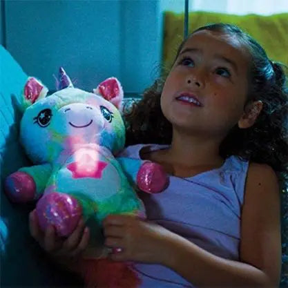 Unicorn De Plus, Cu Functie De Lampa De Noapte, Model Cer Instelat Doimeseriasi.ro