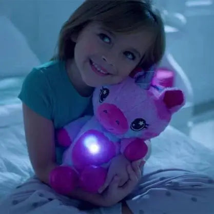 Unicorn De Plus, Cu Functie De Lampa De Noapte, Model Cer Instelat Doimeseriasi.ro