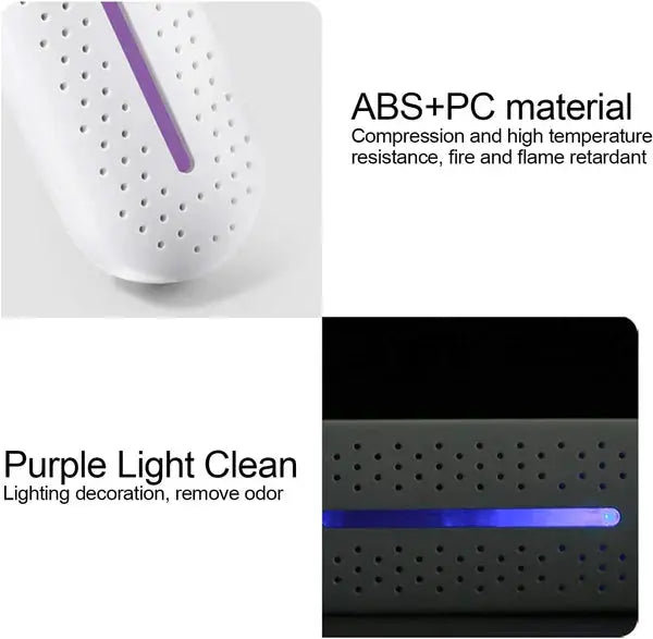 Uscator Electric Pentru Incaltaminte Auzzo®, Cu Lumina UV Pentru Sterilizare, Pentru Orice Material Doimeseriasi.ro