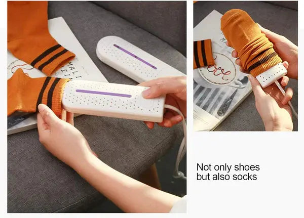 Uscator Electric Pentru Incaltaminte Auzzo®, Cu Lumina UV Pentru Sterilizare, Pentru Orice Material Doimeseriasi.ro