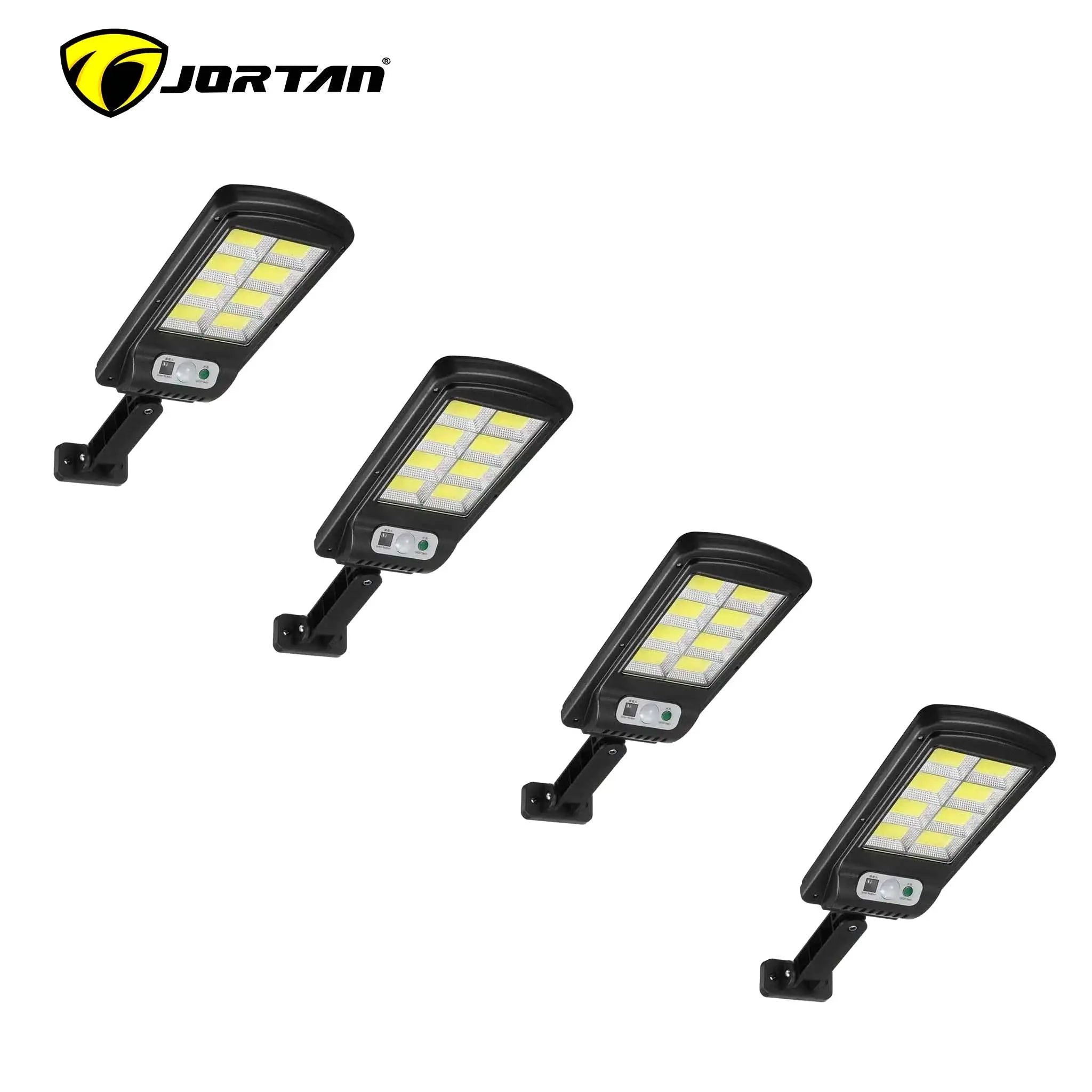 Pachet 4x Lampa Solara Jortan 8 Celule IP67 Senzor de Miscare Glorio